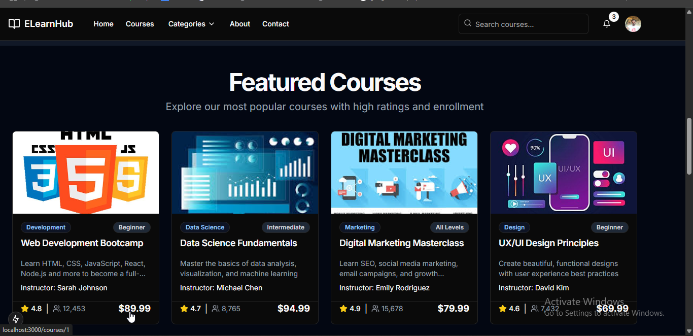 E-Learning Platform